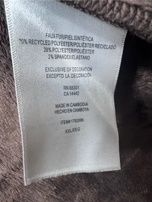 Mondetta Ladies Long Softshell Jacket Wind and water resistant nwt size XXL thumbnail 8
