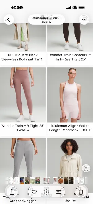 Lululemon Wunder Train 25" thumbnail 7