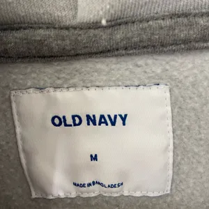 EUC Old Navy women’s light gray fleece lined‎ pullover hooded sweatshirt medium thumbnail 3