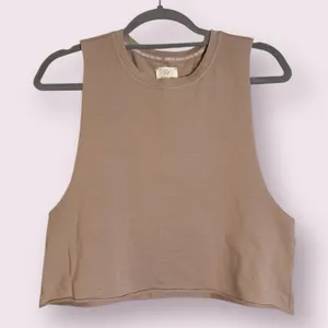 Offline By Aerie Blush Dusty Rose Pink Cropped Muscle Tank Top XS. thumbnail 1