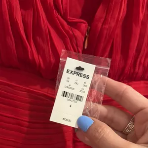 Express mock neck long sleeve ruffle mini dress thumbnail 7