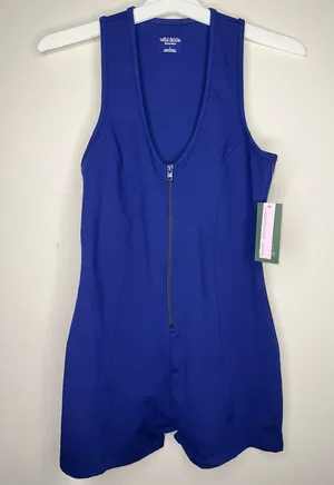 NWT WILD FABLE Butter Bliss Blue Romper thumbnail 1
