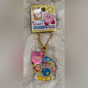Kirby puff clear keychain “June” Pink thumbnail 2