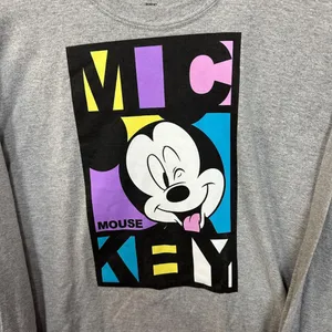 Mickey Mouse Urban Streetwear Disney Long Sleeve L thumbnail 2
