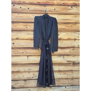 NWT Elliatt Black Long Sleeve Gown Dress Size S thumbnail 5