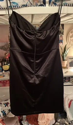 Strapless Windsor Black Dress Mini thumbnail 1