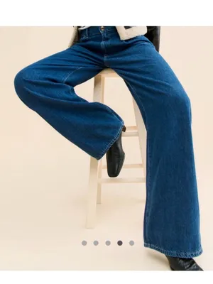 DL1961 Isabel Wide Leg jeans size 29 Anthropologie thumbnail 2