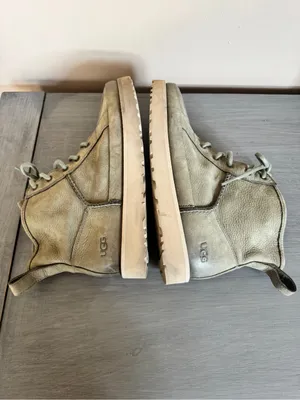 UGG Deconstructed Lace Up Hiker Boot Olive Green Size 9 1127991 thumbnail 5