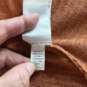 New Old Navy Pumpkin Burnt Orange Open Front Carfugan Size XL thumbnail 6
