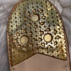 Jack Rogers Sandals size 7 M excellent condition color is gold thumbnail 4