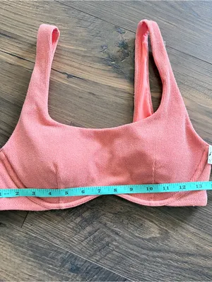 PINK Victoria's Secret Coral Tank Bralette thumbnail 7