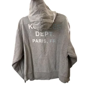 THE KOOPLES Ombre Logo Hooded Sweatshirt Gray One Size thumbnail 2