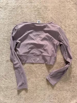 Gymshark Long Sleeve Crop Top thumbnail 4
