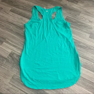 Fabletics Athletic Teal Tank Top; size Small thumbnail 5