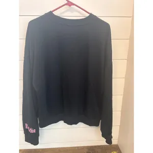 Vintage y2k Bratz Jade Graphic Sweatshirt Black Pink Est 2001 Baddie Large thumbnail 5
