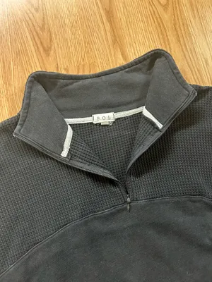 Quarter Zip Cropped POL Top thumbnail 4