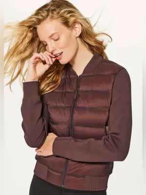 Lululemon Down & Around Bomber (Reversible)
Dark Cedar. size 4 thumbnail 1