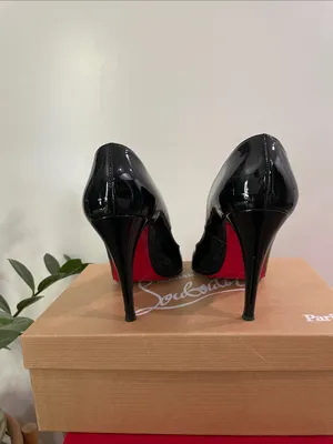Christian Louboutin Decollete 868 100 Patent Calf Heels Shoes Size 38.5 thumbnail 4