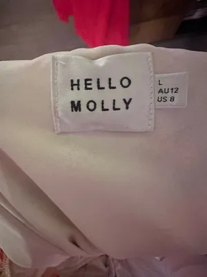 Flowy Lava Hello Molly Dress Orange thumbnail 3