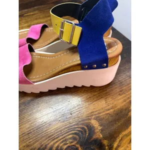 Steve Madden Multi Color Wedges Size 9‎ thumbnail 4