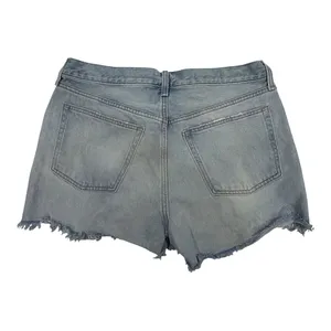 Universal Thread 90s Baggy Short Distressed Blue Denim Cut-Off Jean Shorts Size thumbnail 5