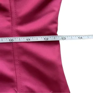 WeWoreWhat Hot Pink Strapless Feather Trim Slit Maxi‎ Dress Size 2 thumbnail 10