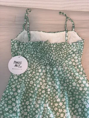 Princess Polly Tallie Green Mini Dress thumbnail 5
