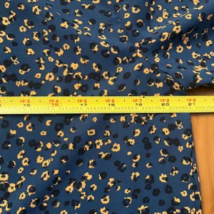 Current Air Women's Blue Speckled Long Sleeve Accordion Hem Blouse Size‎ Medium thumbnail 6
