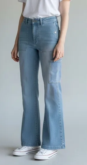 NWOT Citizens of Humanity wide leg cargo jeans 27 thumbnail 1