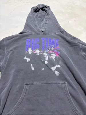 Big Time Rush forever tour 2022 Graphic Hoodie gray large thumbnail 2