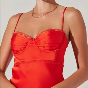 ASTR The Label Florianne Maxi Dress in Orange NWOT thumbnail 3