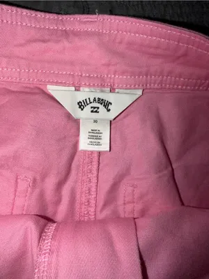 Billabong Side Kick Pant-Pink Women’s Size-30 NWT thumbnail 2