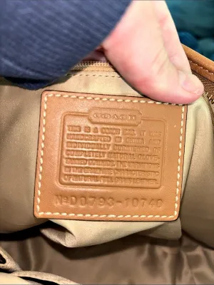 Vintage Coach Ergo Leather Hobo Bag thumbnail 10