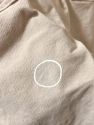 American Eagle Barrel Corduroy Pants 8 Cream thumbnail 6