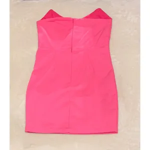 Superdown Stevie Sweetheart Mini Dress Women's S Hot Pink Strapless Bodycon thumbnail 4