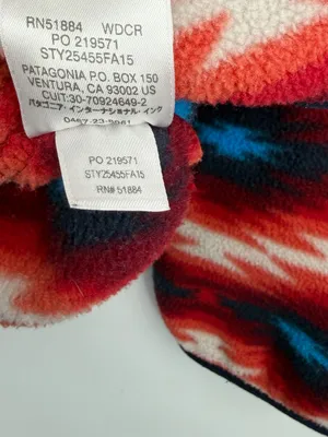 Patagonia Synchilla Snap-T Fleece Women M Wild Desert Red Aztec FA15 thumbnail 9