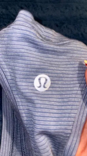 Blue Lululemon Racerback Tank Top Athletic thumbnail 3