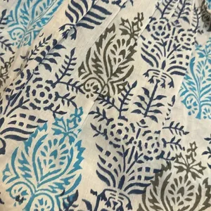 Fitzroy & Willa Sleeveless Navy & Turquoise Floral With Tassel Tie Neckline S thumbnail 6