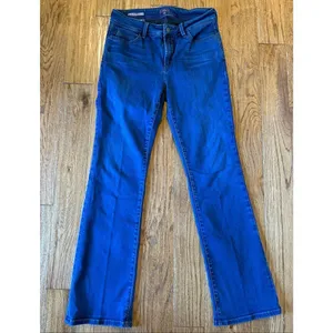 Nydj Barbara bootcut dark wash jean size 10 thumbnail 3