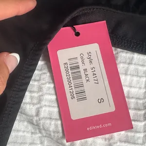 Black Cutout Edikted Bodysuit thumbnail 3