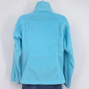 Columbia Fleece Jacket‎ Full Zip Aqua Blue Womens Size S Winter Outerwear Warm thumbnail 5