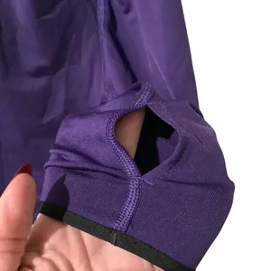 Nike Pro Dri-Fit Women's Deep Purple Zipper Jacket EXCELLENT CONDITION Size L thumbnail 6