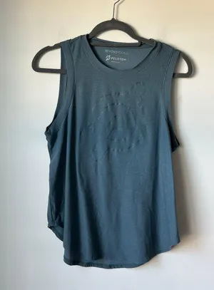 Beyond Yoga Peloton Blue Graphic Tank Top thumbnail 1