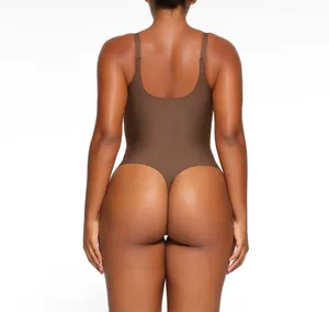 NWT Skims Body Unlined Plunge Thong Bodysuit Jasper Small (SOLD OUT) thumbnail 2