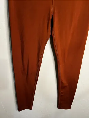 Girlfriend Collective Hi Rise Full Length Sedona Terracotta Activewear‎ Leggings thumbnail 4