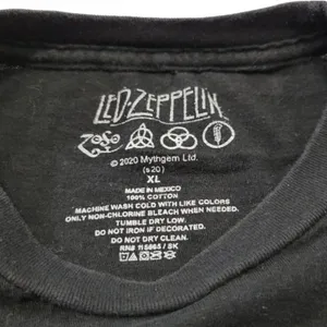 Led Zeppelin Shirt Size XL Band Tee Rock Tee 1977 North American Tour Graphic Tee Unisex thumbnail 3