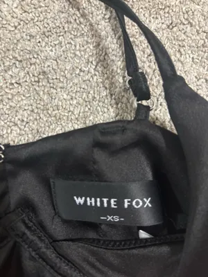 Black white fox crop top thumbnail 2