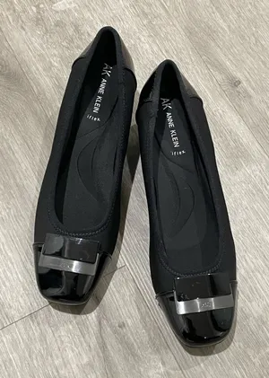 Anne Klein Black Flats thumbnail 1