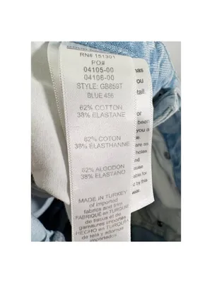 Good American Good Boy Straight leg Ankle Slit Jeans Size 27 thumbnail 9