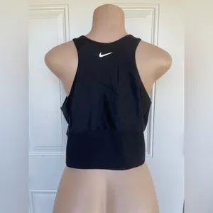 Nike Women's Black Crop Top thumbnail 3